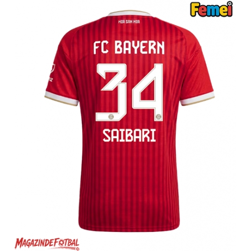 Bayern Munich Ismael Saibari #34 Tricou Fotbal Replică 2026-27 Femei Acasa Bayern Munich Ismael Saibari #34 Tricou Fotbal Replică 2026-27 Femei Acasa